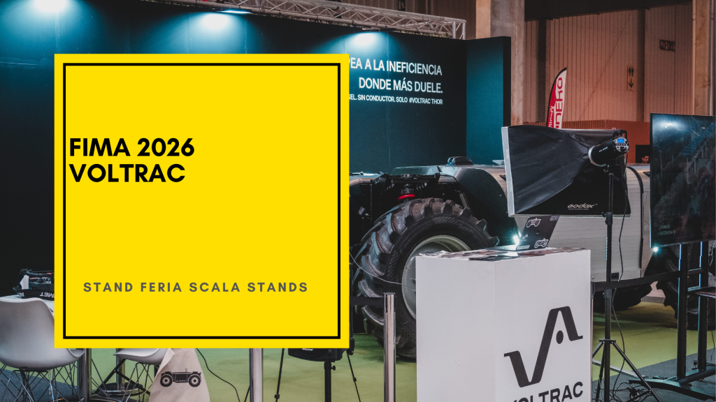 Diseño de stand de Voltrac en FIMA