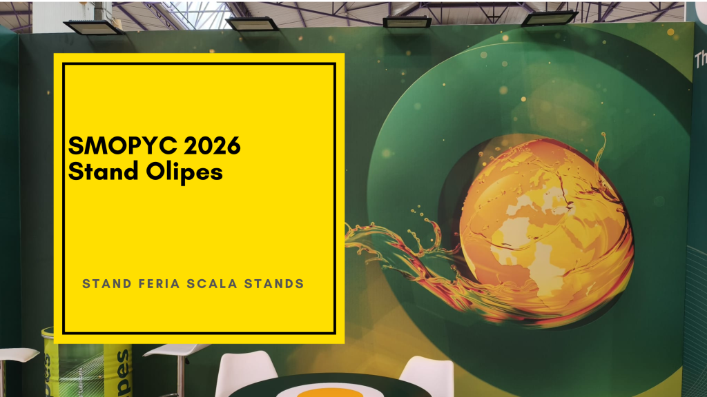 Construcción stand de Olipes en SMOPYC